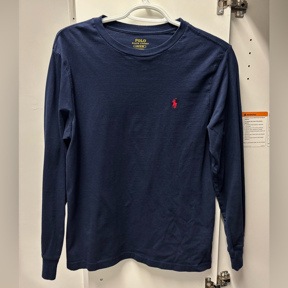 Polo Ralph Lauren Navy Blue Long Sleeve